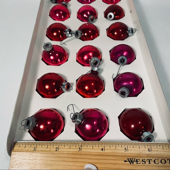 Vintage Christmas glass ball ornaments Shiny Brite - Picture 5 of 8